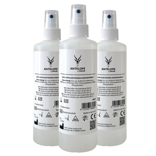 Elektrodenkontaktspray im 3er Pack