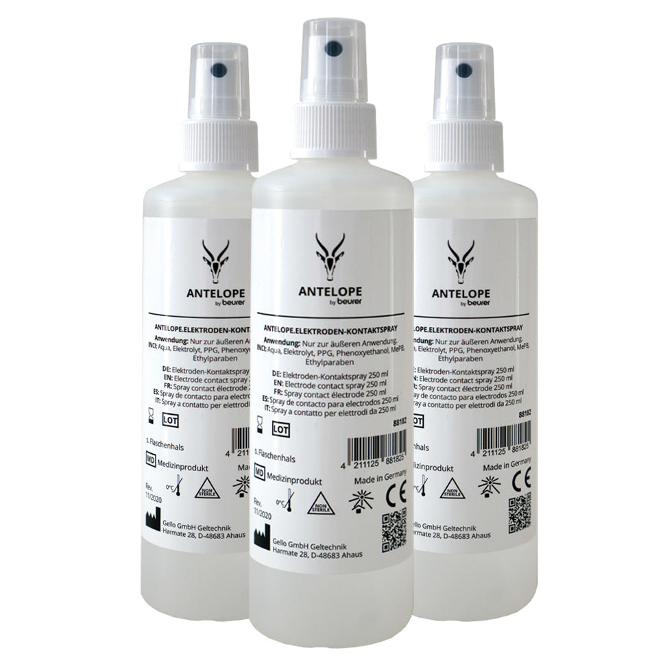 Elektrodenkontaktspray im 3er Pack